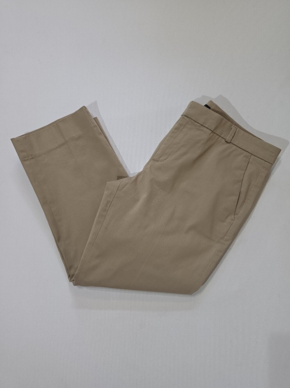 Banana Republic Dress Pants Womens Size 12P Khaki Tan Minimalist Career Wear